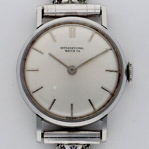 IWC Watches Stainless Steel Hand Winding